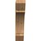 Ekena Millwork Thorton Slat Rough Sawn Bracket, Western Red Cedar, 6"W x 28"D x 28"H BKT06X28X28THR06RWR - alternate 3